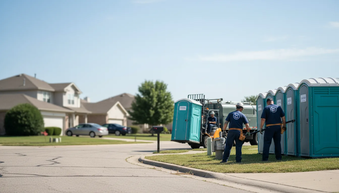 Porta Potty Rental in Aquilla, TX near me